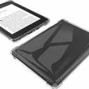 Dteck for Amazon Kindle Paperwhite 12th Generation/Kindle Colorsoft Signature Edition Case 7" Ultra Thin Clear E-reader Case, Soft Silicone Lightweight Slim Cover with Reinforced Corners (Transparent)