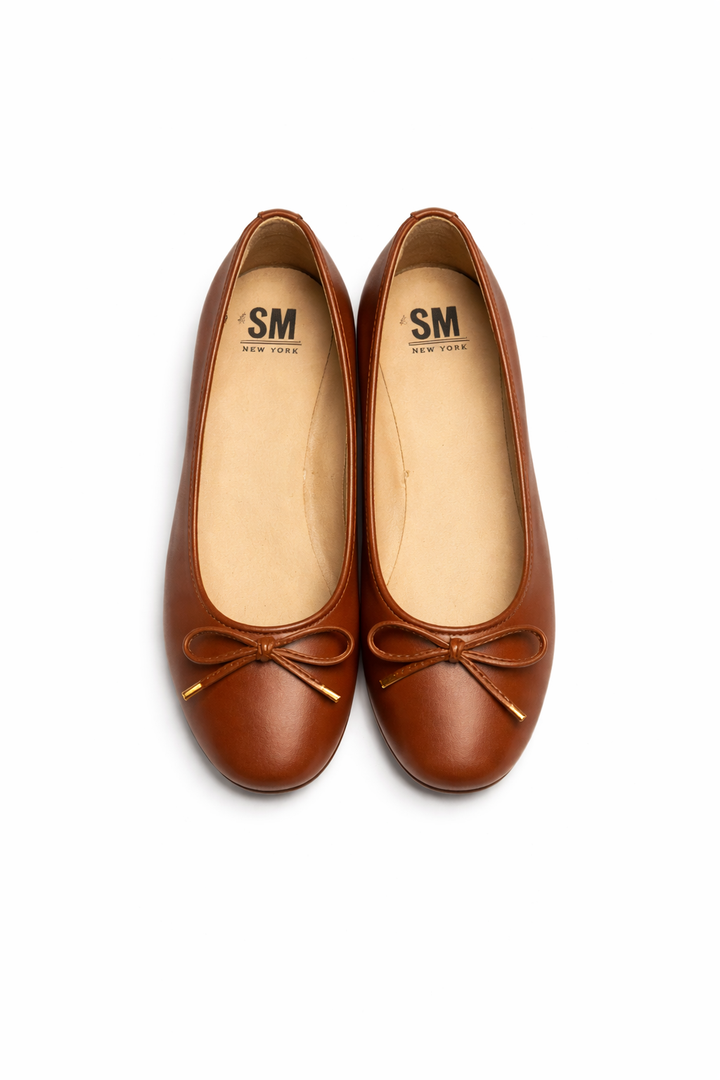 Women's Comfortable Round Toe Ballet Flats Dress Shoes, Size 6