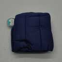 PetAmi Cooling Mat for Dog, Premium Pet Cooling Blanket for Crate Kennel, Indoor Cat Cool Sleeping Pad, Q-MAX Cold Sofa Couch Cover for Summer, Navy/Dusty Blue, Small (24x32)