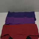 Molasus Incontinence Underwear for Women Absorbency Period Leakproof Panties (3X-Large, Multicolor-3pack)