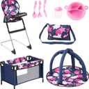 Bayer Travel Bed Doll Accessory Set 9 in 1