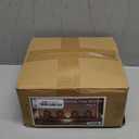 4 Pcs Christmas Wreaths for Front Door, 15 Inch Fluffable Artificial Norfolk Pine Wreath with Red Bow, Easy to Shape for Full & Lush Look, Indoor Outdoor Holiday Decor