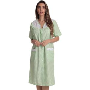 Dreamcrest Short Sleeve Button Front Duster 3XL