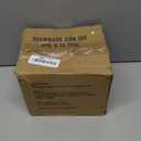 Estmoon 2 Pack Privacy Door Levers Door Handle Matte Black Interior Door Knobs Keyless Door Locks for Bedroom or Bathroom, Left or Right Handing Levers