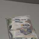 Ottoman Cover Rectangle Printed,Stretch Footstool Slipcover with Elastic Bottom,Soft Fabric Protector for Rectangular Ottoman in Living Room or Bedroom,Medium,Flower C (M Length:29-34",Width:20-26",Height:15-18")