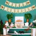 Tatuo 3 Pcs Horse Birthday Banner Party Decorations Derby Racing Horse Banner Paper Bunting Garland Farm Theme Decor for Present Birthday Wedding Party Supplies, Pre Assembled Hanging Decoration