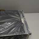 SPORT BEATS Stadium Seats with Back Support Bleacher Chairs with Back and Cushion Thick Padded Bleacher Seats Includes Shoulder Strap Black 1pc Regular - 17" W x 12" D x 16.5" H