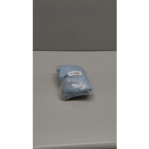 uxcell Square Ottoman Cover 18x18x18inch Stretch Polyester Washable Ottoman Slipcovers Elastic Foot Stool Foot Rest Protector for Living Room Bedroom, Sky Blue