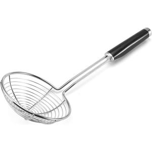 KitchenAid KE010OHOBA Classic Stainless Steel Asian Strainer (One Size, Black 2)