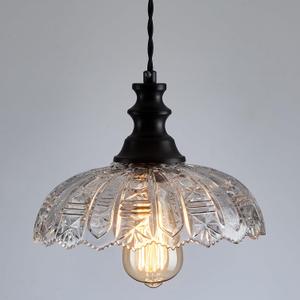1-Light Pendant Light with Black Metal Glass Shade and Adjustable Cord Industrial Ceiling Hanging Light for Kitchen Island Bar Dining Room Bedroom Foyer Hallway Farmhouse