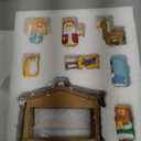 JOYIN 13 PCS Christmas Little Nativity Playset, Reenact Miniature Toys Nativity Set, Christmas Manger Scene for Kids, Present, Xmas Decorations