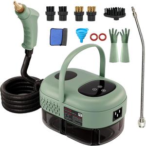 2500W Handheld Steam Cleaner,Portable Car Steamer For Auto Detailing,High-Temperature and Pressure Steam Cleaner For Home, Steam Cleaning Machine for Furniture,Kitchen,Grout,Floor,Tile (7-Green) 2500W Handheld Steam Cleaner,Portable Car Steamer For Auto Detailing,High-Temperature and Pressure Steam Cleaner For Home, Steam Cleaning Machine for Furniture,Kitchen,Grout,Floor,Tile (7-Green)