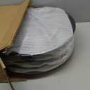 17" Premium Universal Wheel Rim Covers  Set of 4 Black Lacquer Hubcaps,ABS&PC Material Hub Protection Accessory,Snap-on Replacement Caps for Car,Pickup Truck,SUV - 17 Inch Black Lacquer