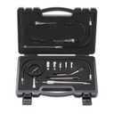 Lichamp 12pcs Compression Tester Adapter Kit with Spark Tester, Automotive Engine Cylinder Leak Down Compression Test Motor Pressure Gauge