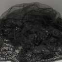 Hazhlko Women's 118" 1 Tier Cathedral Length long Lace Sequins Wedding Bridal Veil with Metal Comb