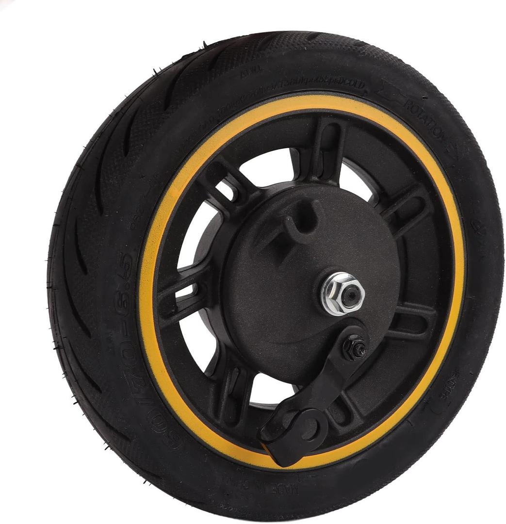 Scooter Replacement Front Wheels, 60/70 6.5inch Wheel Rim Replacement Front Tire with Inner Tube for Ninebot 9 G30 Electric Scooter Tire Wheel Hub Set Replacement