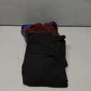 Huukeay 4 Pack Women's Thermal Long Sleeve Shirt Square Neck Fleece Slim Warm Winter Tops Casual Fashion Base Layer(Black, White, Navy Blue, Wine Red,Large)