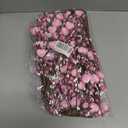 12 Pcs Valentine Floral Picks Pink Artificial Berry Stems Heart Shaped Branch Heart Sprays Picks Flowers for Valentine Mother's Day Christmas, Wedding, Propose Home Decor