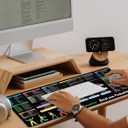 3 x Excel Cheat Sheet Desk Pad, XL Office Keyboard Shortcuts Mouse Pad, Non-Slip Stitched Edges, Excel Formulas, Large Gaming Desk Mat, Employee Appreciation Gift-31.5"x11.8"