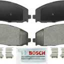BOSCH BSD1680 Severe Duty Semi-Metallic Disc Brake Pad Set - Compatible with Select Ford F-250 Super Duty, F-350 Super Duty, F-450 Super Duty; FRONT