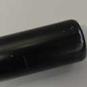 Urbanest 1-inch Diameter Pila Adjustable Single Drapery Curtain Rod, 84-inch to 120-inch, Black