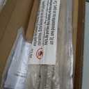 LazBlinds No Drill 1" Vinyl Mini Blinds, 30 1/2" W x 64" H, Desert Sand