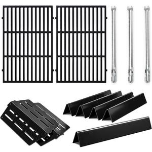 Genesis 7524 Grates 7620 7621 Flavorizer Bars 65505 Heat Deflectors 62752 Burner Replacement Parts for Weber Genesis Grill Parts 300 Series E-310 E-320 E-330 S-310 S320 S-330 EP-310 EP-320 EP-330