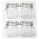 2 CT Glass Jars 8Pack