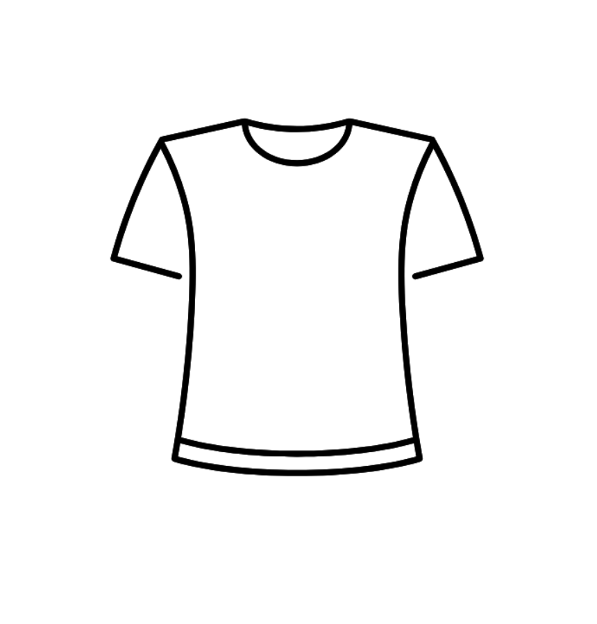 T shirt dark heather male large  dark grey