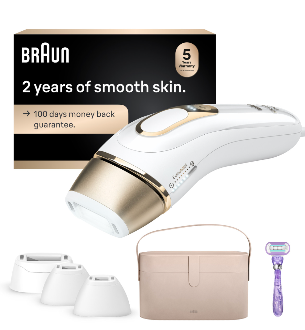 Braun IPL Skin i·expert, at Home Laser Hair Removal Pro 5