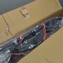Sports Deluxe 2-Bike Trunk Mount Rack, Model SY-Trunk-BR, Black + Orange up to 70lbs Load (Trunk Bike Rack)