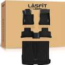 LASFIT Floor Mats & Cargo Mat for Mercedes Benz GLC SUV 2026 2025 2024 2023 GLC300 / GLC43 AMG / GLC63 AMG S E (Not for Coupe & PHEV (350e)), All Weather TPE Floor Liners & Trunk Mat