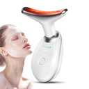 Neck Facial Massager, Light Face Neck Massager for Skin Care, Multifunctional Facial Skincare Tools with Vibration, at Home, 5 Boxes