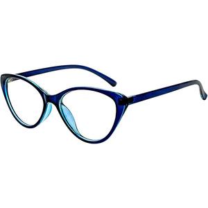 oriopxic Cat Eye Distance Glasses Womens Retro Nearsighted Myopia Glasses, Magnification Strength: -1.0 Diopters