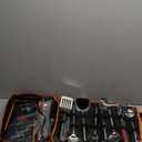 GAIALOOP Camping Cooking Utensils Set 16 PCS Camp Kitchen Cookware Kit with Organizer Bag, Portable RV Camping Essentials Camper Must Haves for Cookouts Open Fire Pit