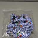 BEAUDRM Women's Boho Floral Print One Piece Swimsuit Y2K Bathing Suits Swimwear Beachwear Blue Cherry S