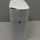 MOPUP Bathroom Can, Automatic Bagging Garbage Can, 3.5 Gallon Slim Smart Small Plastic Bin, Narrow Motion Sensor Can for Bedroom, Office White