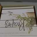 Recipe Binder with Plastic Sleeves | Recipe Book to Write in Your Own 8.5x11 3 Ring Blank Cookbook Binder Organizer | Bridal Shower Gift | Family Heirloom | Family Owned Brand (Tan)