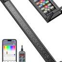 Pawfly Aquarium Light for Plants, 42 W Bluetooth Fish Tank Light, Full Spectrum Aquarium Lights for 48"-54" Fish Tanks, Extendable 24/7 LED Lights with Timer Modes & Adjustable Brightness