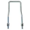 Spare Tire Carrier for Trailer,U-Bolt Zinc Plated Spare Tire Mount Bracket Side Mount 4 or 5 Lug fit Ski Boat, Fishing Boat or Sailboat Trailer