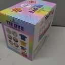 24 Colors Tie Dye Kit, Tie Dye Set for Kids, Pre-Filled Bottles, Non Toxic Permanent Fabric Dye Art Set, Easy DIY Fabric Art - Create Fun (24 Colors)