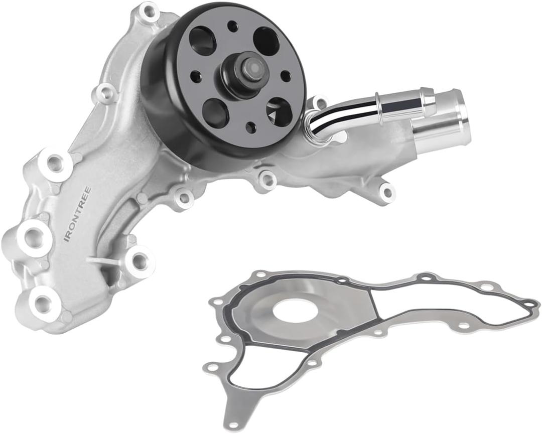IRONTREE 120-4000 Professional Water Pump Kit with Metal Gasket Compatible with 2016-2023 Jeep Grand Cherokee Grand Cherokee L WK, Dodge Durango, 3.6L V6 Engine, OE Replacement # 44039 68311108AA