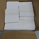 ValBox 3x3x3 White Cube Gift Boxes - 50pcs Recycled Paper Boxes with Lids for Gifts, Crafting, Cupcake & Party Favors (1 count (Pack of 50)