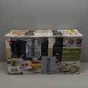 T-Fal Refresh Ceramic Nonstick Cookware Set, 12-Piece Ceramic Pots and Pans Set, Includes Stockpot, Griddle, Frying Pans, Utensils, Moon Grey