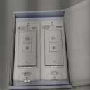 meross Smart Ceiling Fan Control and Dimmer Switch, Supports Apple HomeKit, Alexa, Google & SmartThings, 2.4G Wi-Fi Fan and Light Switch Combo, 4 Fan Speed, Neutral Wire Needed, Single Pole, 2 Pack