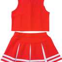 Little Girls' Kids Children Dress Cheerleader Costume Uniform Cheerleading Outfit Halloween