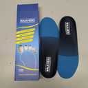 Plantar Fasciitis Insoles for Men Women - Orthotics Inserts, Shoe Insoles Arch Support Flat Feet Inserts Work Boot Insoles for Standing All Day (Mens 7-7 1/2 | Womens 9-9 1/2) (Blue)