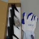 Anti - Climbing Fence Metal Spikes Used for Outdoor Walls and Garden Fences to Deter Thieves Invaders and Ferocious Beasts Black Sturdy and Durable (Small Size Black)