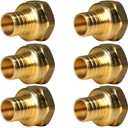 1 inch Pex x 1 inch Female NPT Adapter, 23-4-3=2X, 2 Pieces