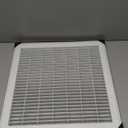 14"W x 14"H [Duct Opening Size] Steel Return Air Filter Grille - Removable Face/Door for 1 inch Filters -HVAC Vent Cover Grill - White [Outer Dimensions: 16 5/8"W X 16 5/8"H]